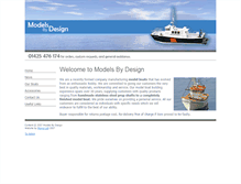 Tablet Screenshot of modelsbydesign.co.uk